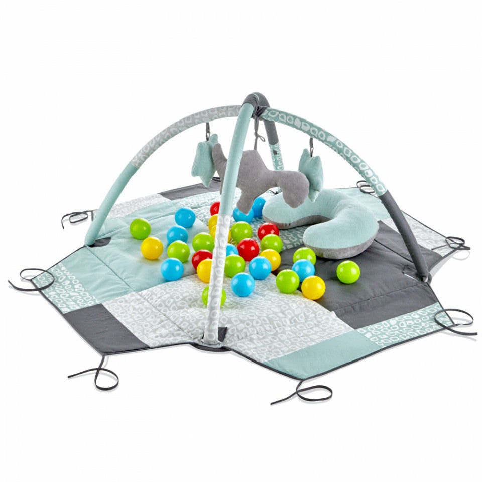 Centru de joaca cu bile BabyJem Toy Ball Play Mat
