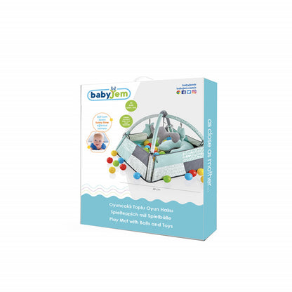 Centru de joaca cu bile BabyJem Toy Ball Play Mat