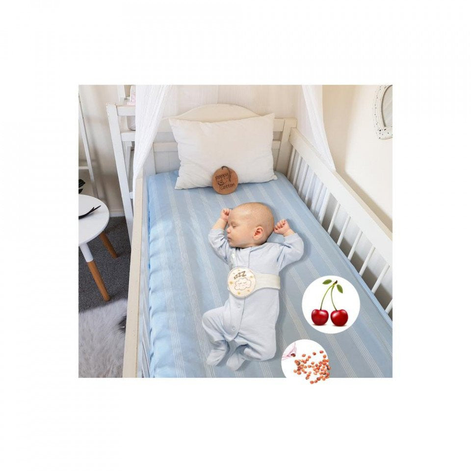 Centura anticolici cu samburi de cirese BabyJem Sleepy Cloud