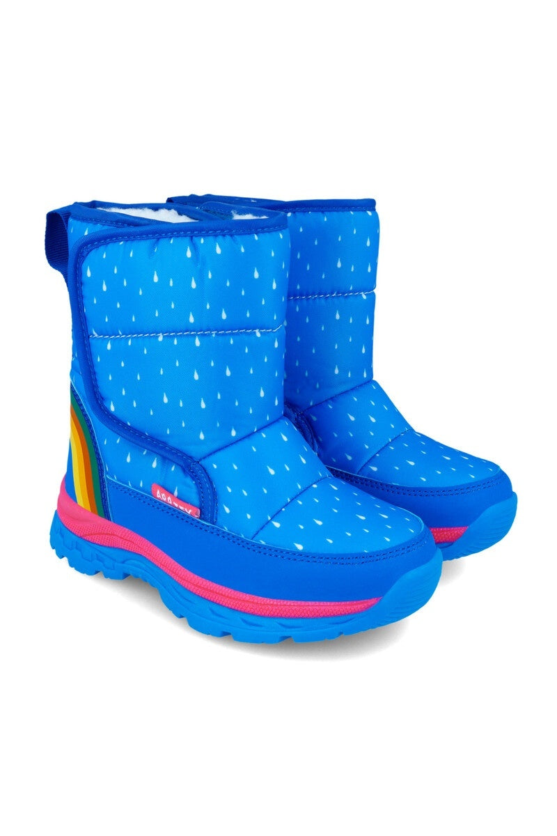 Cizmulite pentru fetite Curcubeu, Agatha Ruiz De La Prada, albastru -