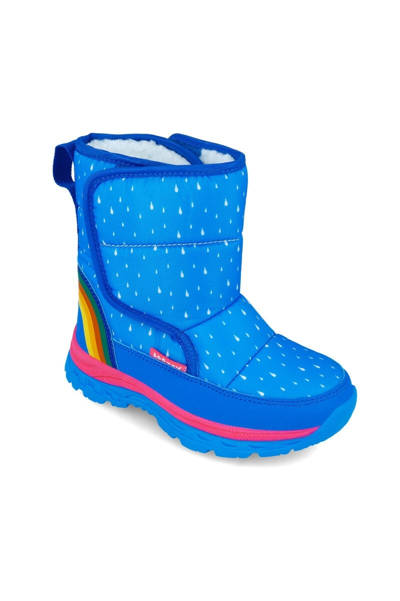 Cizmulite pentru fetite Curcubeu, Agatha Ruiz De La Prada, albastru -