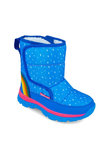 Cizmulite pentru fetite Curcubeu, Agatha Ruiz De La Prada, albastru -