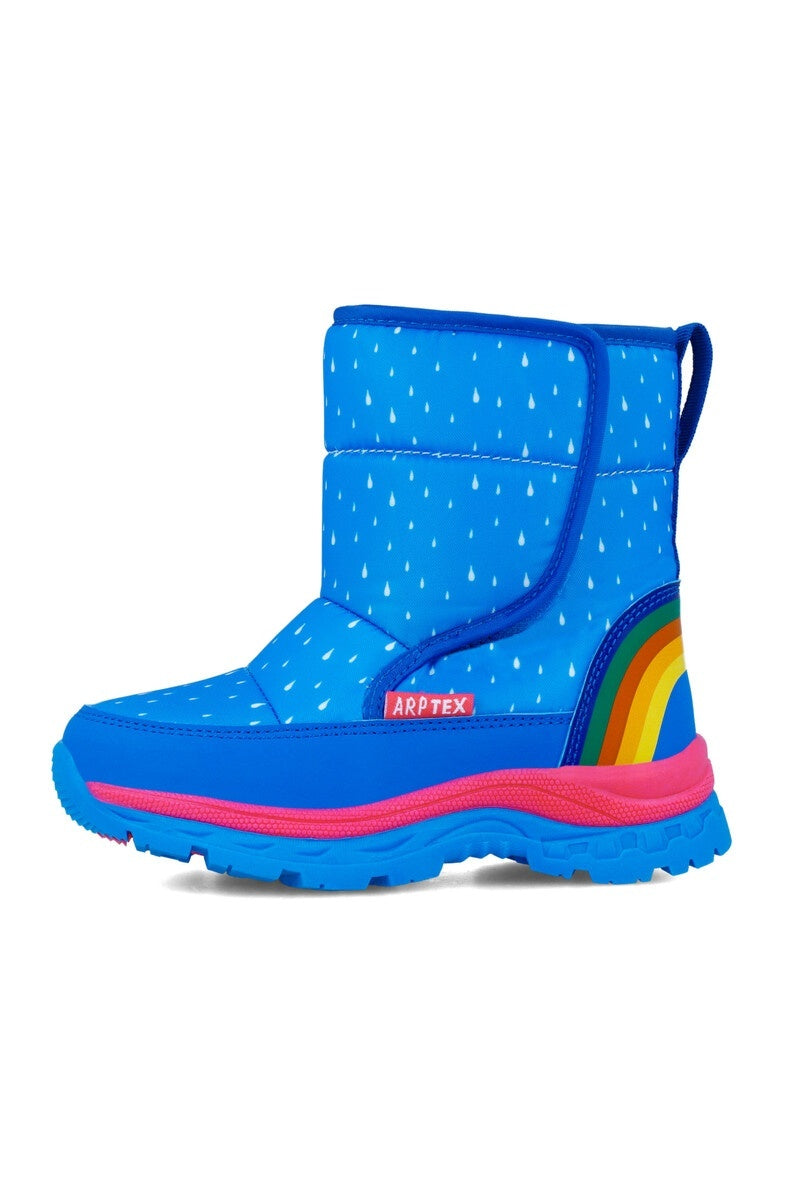 Cizmulite pentru fetite Curcubeu, Agatha Ruiz De La Prada, albastru -