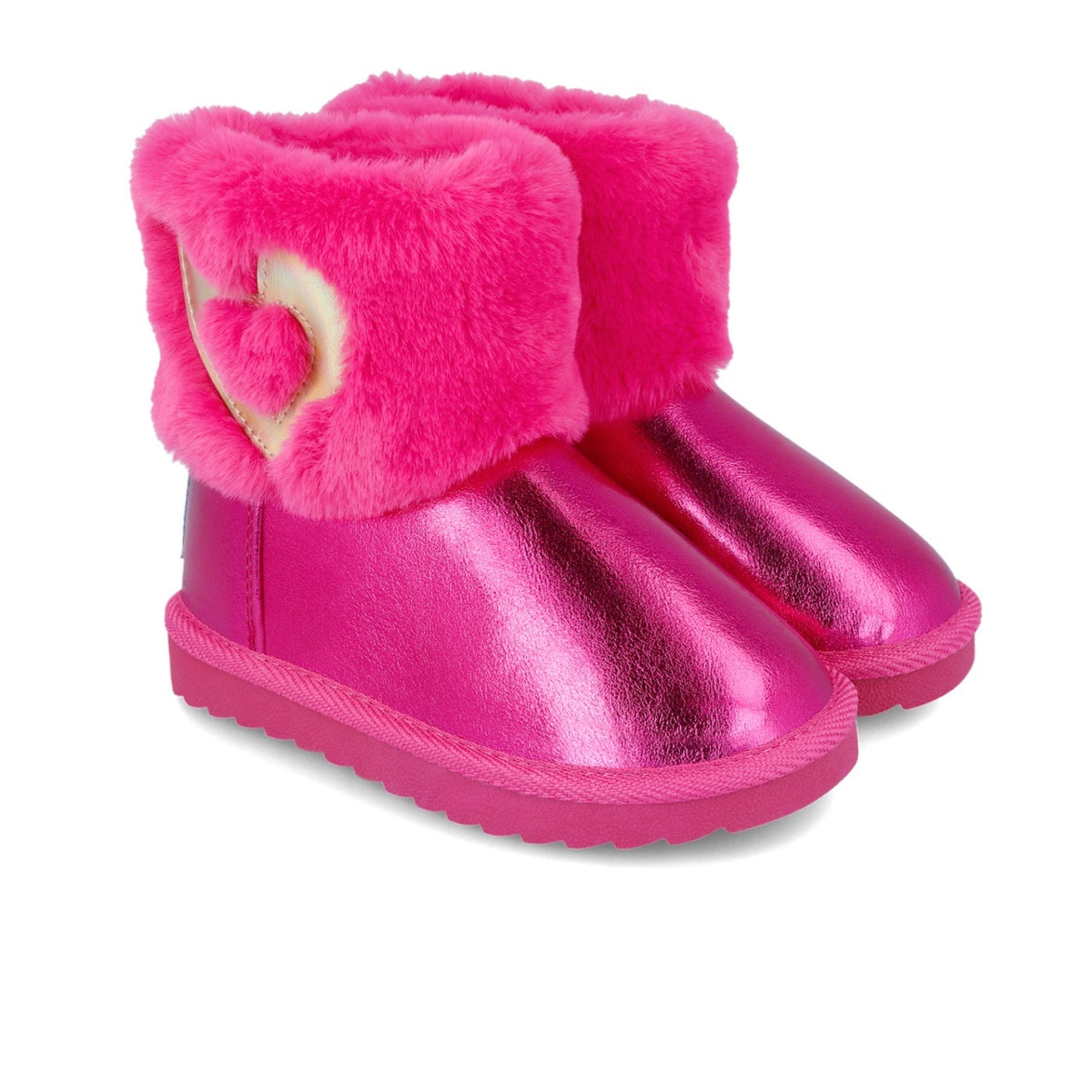 Cizmulite pentru fetite Inimioara, Agatha Ruiz De La Prada, fucsia -