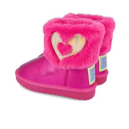 Cizmulite pentru fetite Inimioara, Agatha Ruiz De La Prada, fucsia -
