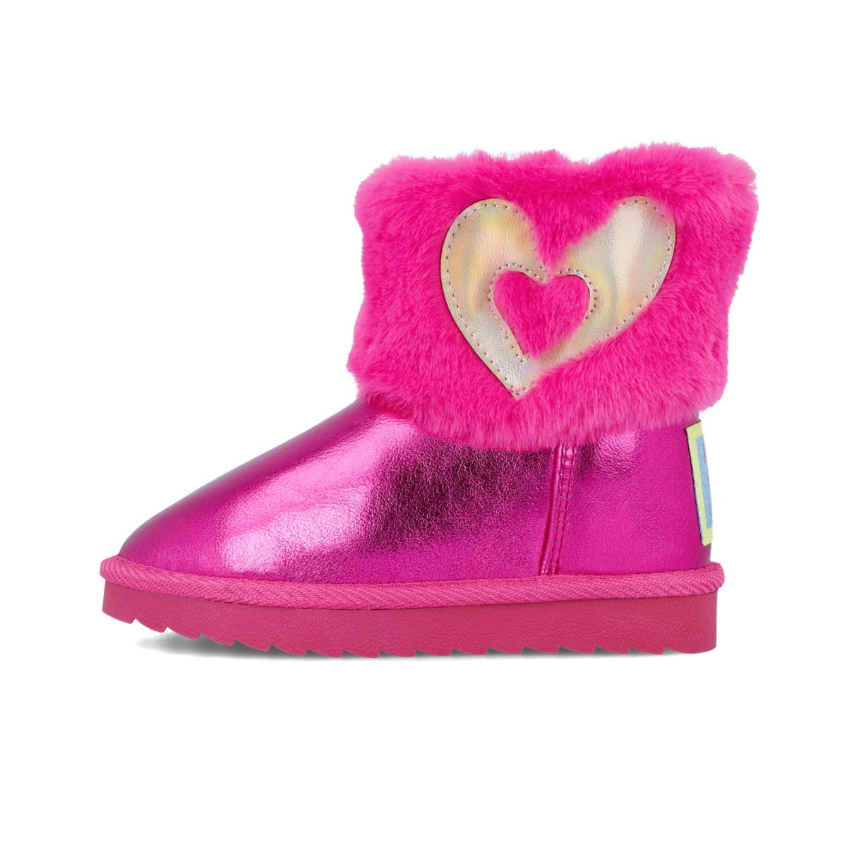Cizmulite pentru fetite Inimioara, Agatha Ruiz De La Prada, fucsia -