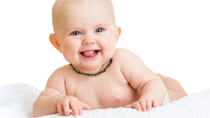 Colier din chihlimbar pentru copii BabyJem