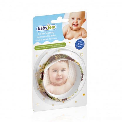 Colier din chihlimbar pentru copii BabyJem