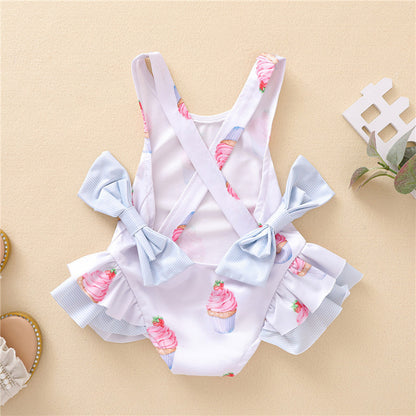 Costum de baie cu briose si fundite Drool