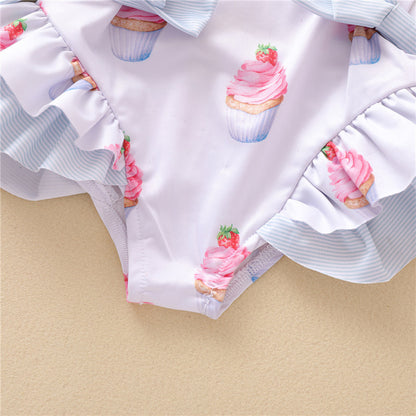 Costum de baie cu briose si fundite Drool