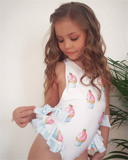 Costum de baie cu briose si fundite Drool