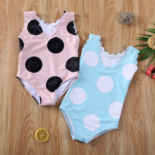 Costum de baie cu buline mari Drool - Costume de baie copii
