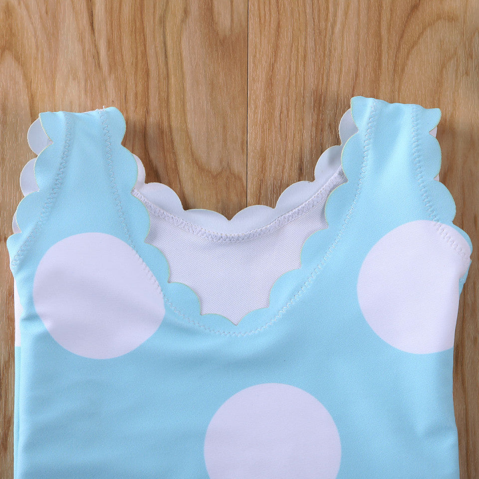 Costum de baie cu buline mari Drool
