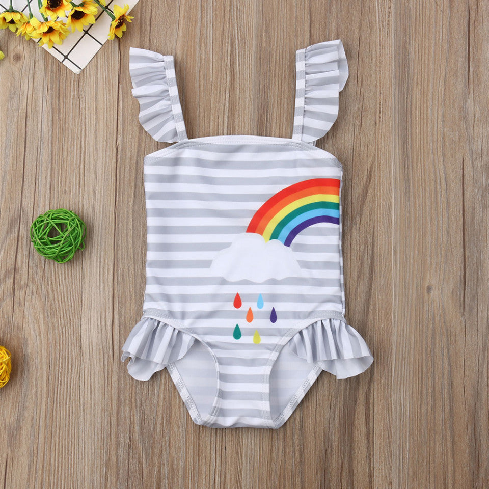 Costum de baie - Curcubeu - gemene Drool