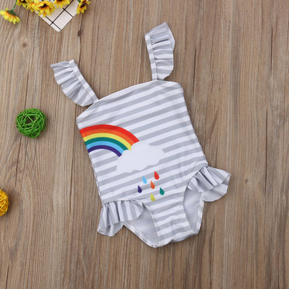 Costum de baie - Curcubeu - gemene Drool