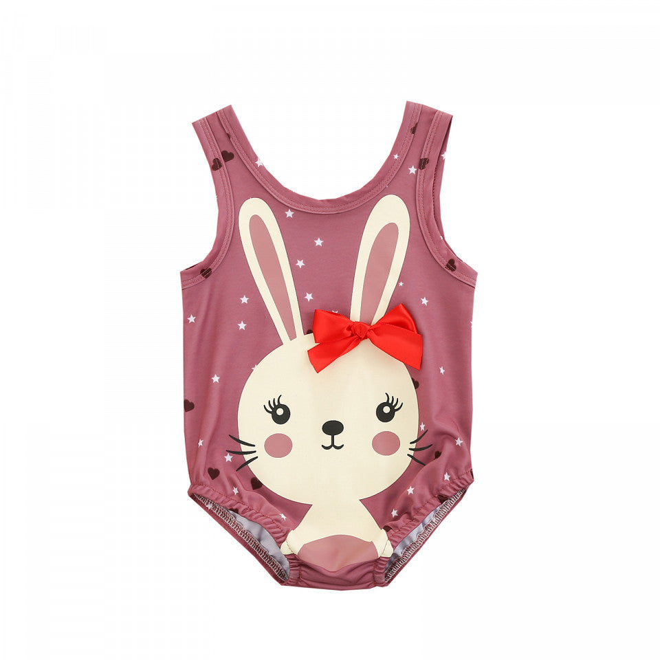 Costum de baie Iepuri cu fundita Drool