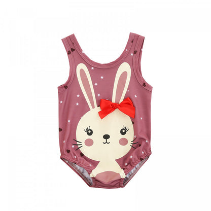 Costum de baie Iepuri cu fundita Drool