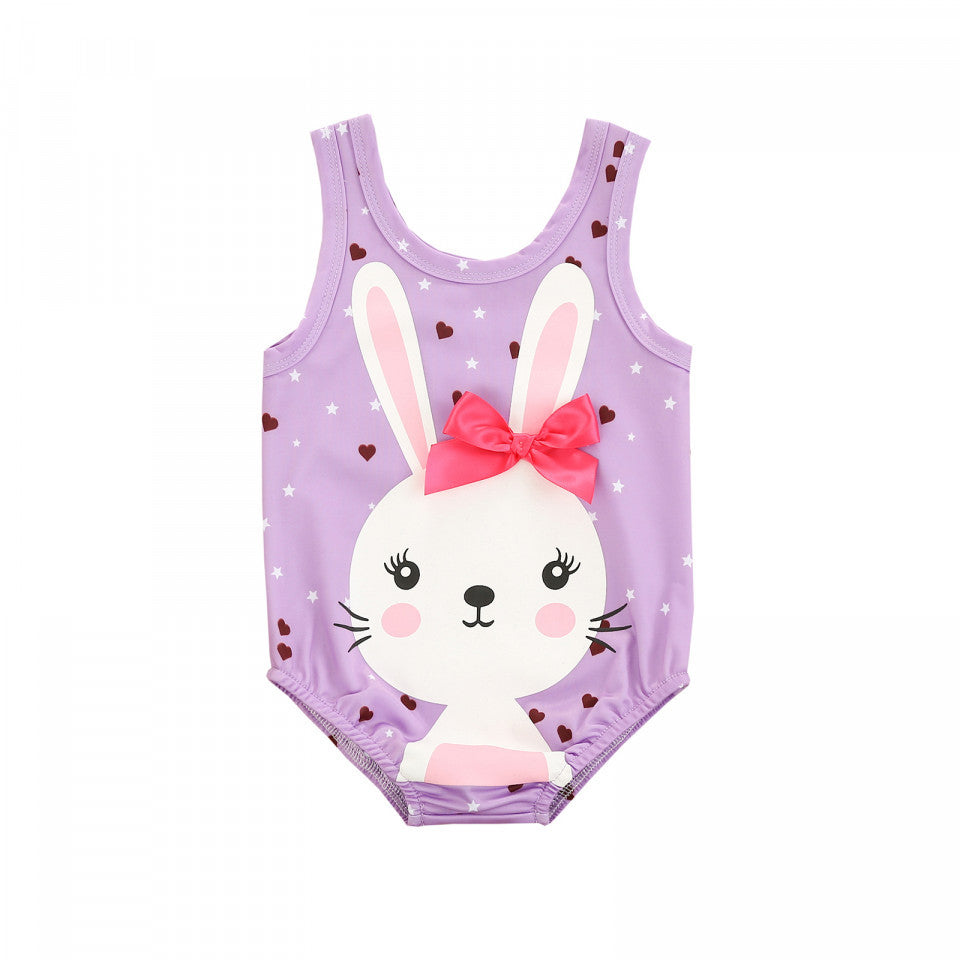 Costum de baie Iepuri cu fundita Drool