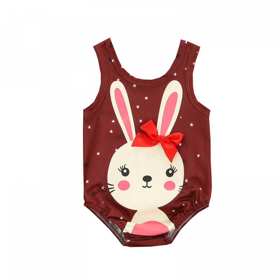 Costum de baie Iepuri cu fundita Drool