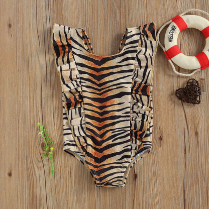 Costum de baie Leopard/Peste Drool