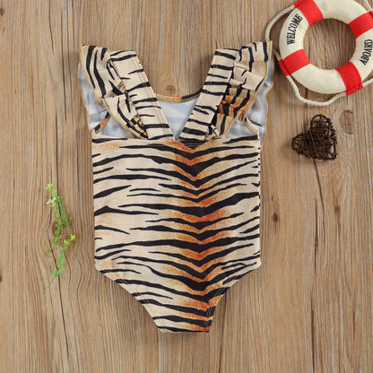 Costum de baie Leopard/Peste Drool