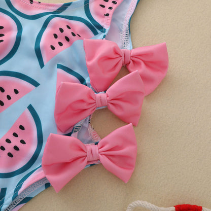 Costum de baie Pepeni cu fundite Drool