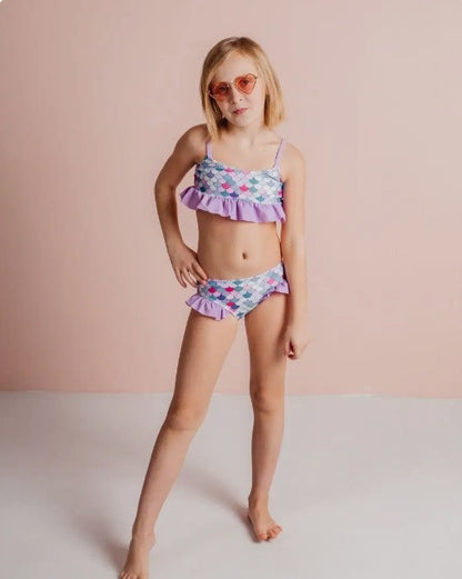 Costum de baie Sirena cu solzi Drool