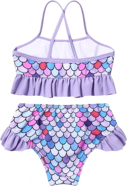 Costum de baie Sirena cu solzi Drool