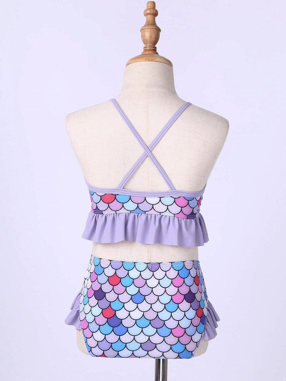 Costum de baie Sirena cu solzi Drool