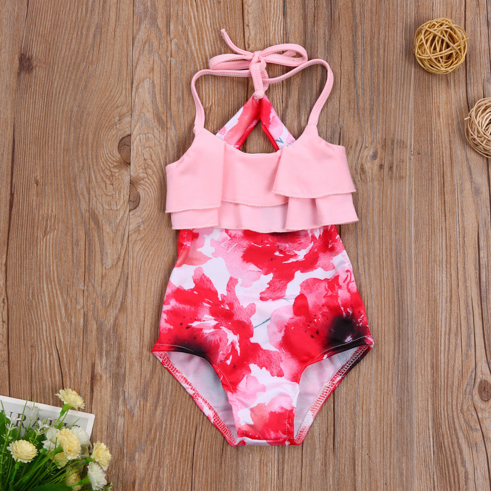 Costum de baie Trandafir Drool