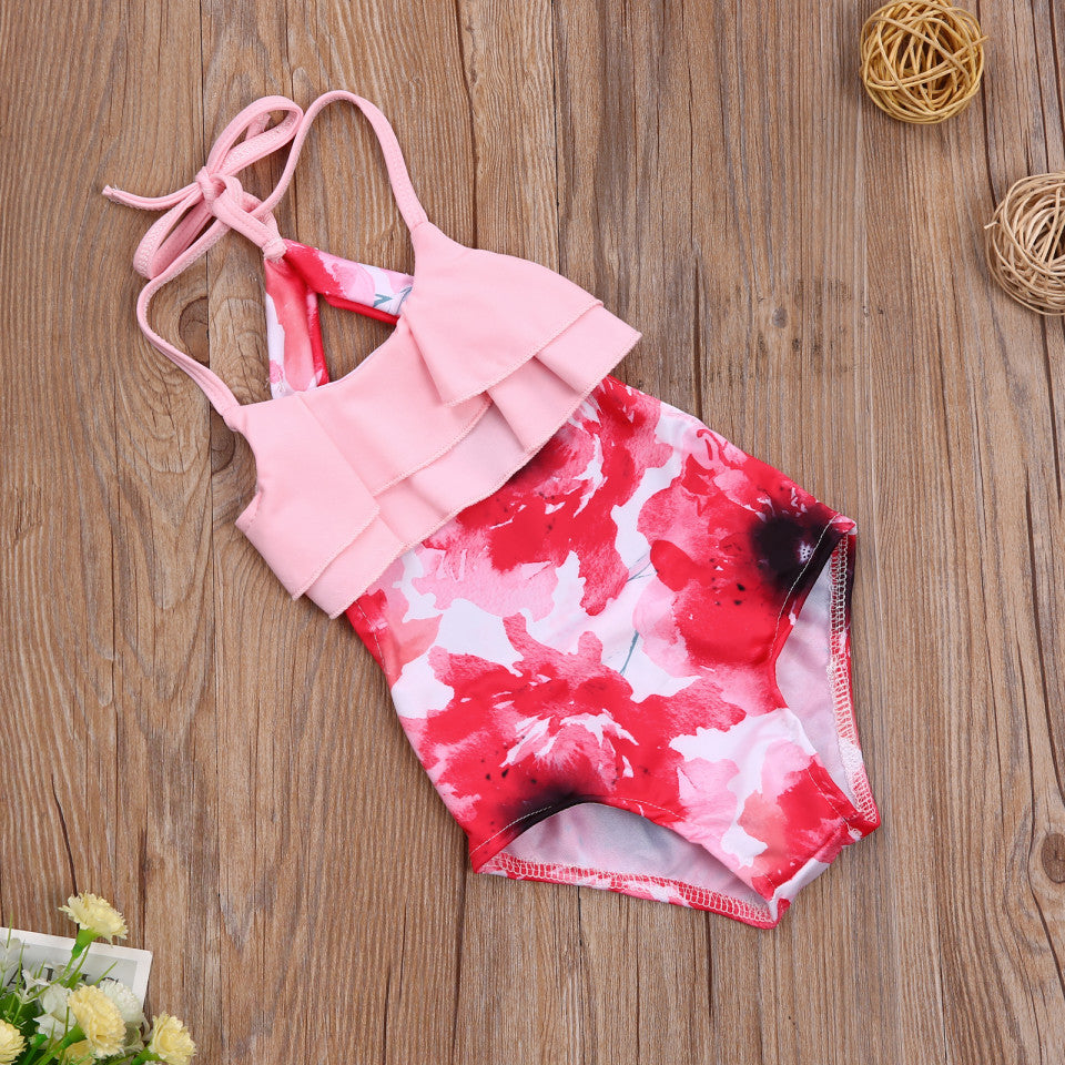 Costum de baie Trandafir Drool