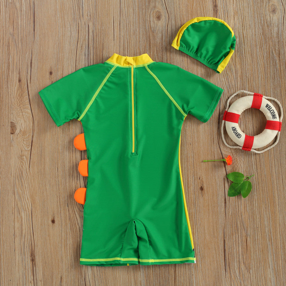 Costum intreg de surf cu dinozauri Drool