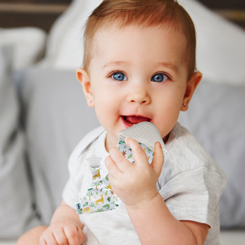 Cravata bebelusi cu accesoriu de dentitie BabyJem