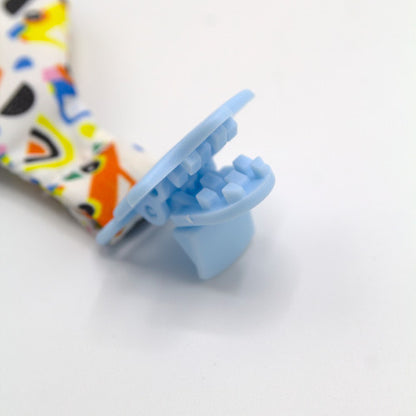 Cravata bebelusi cu accesoriu de dentitie BabyJem