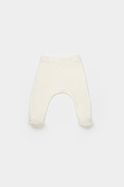Cutie 4 piese pentru nou nascut - 100% bumbac organic - Ecru, BabyCosy