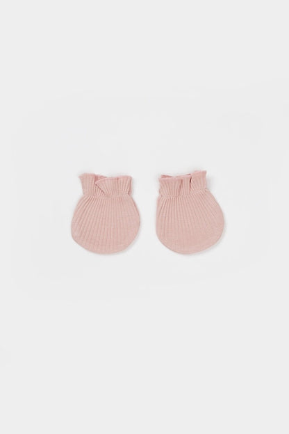 Cutie 4 piese pentru nou nascut - 100% bumbac organic - Powder, BabyCosy