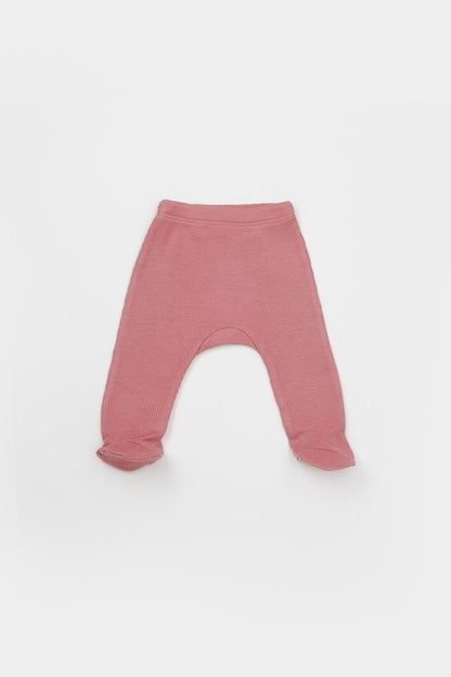Cutie 4 piese pentru nou nascut - 100% bumbac organic - Roz, BabyCosy