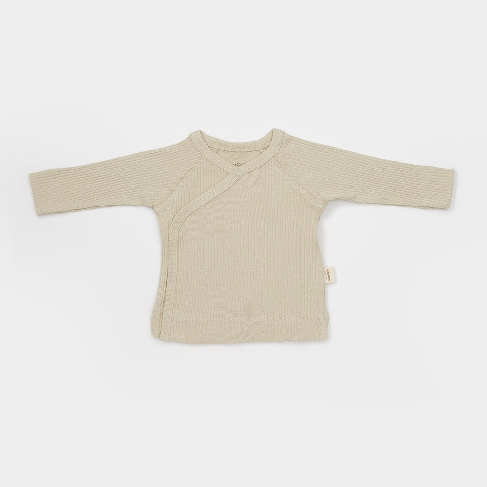 Cutie 4 piese pentru nou nascut - 100% bumbac organic - Verde pal, BabyCosy