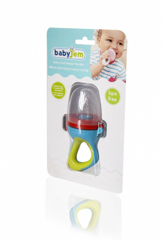 Dispozitiv de hranire din silicon BabyJem Fruits and Vegetables - Dispozitiv de hranire