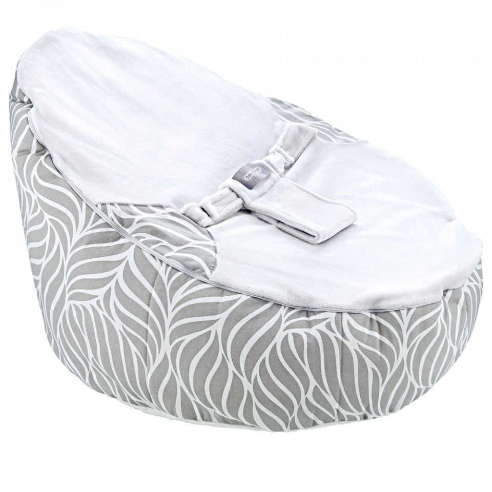 Fotoliu pentru bebelusi cu ham de siguranta BabyJem Baby Bean Bed
