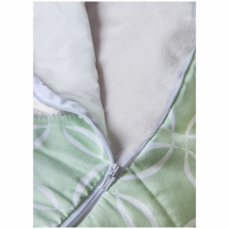 Fotoliu pentru bebelusi cu ham de siguranta BabyJem Baby Bean Bed