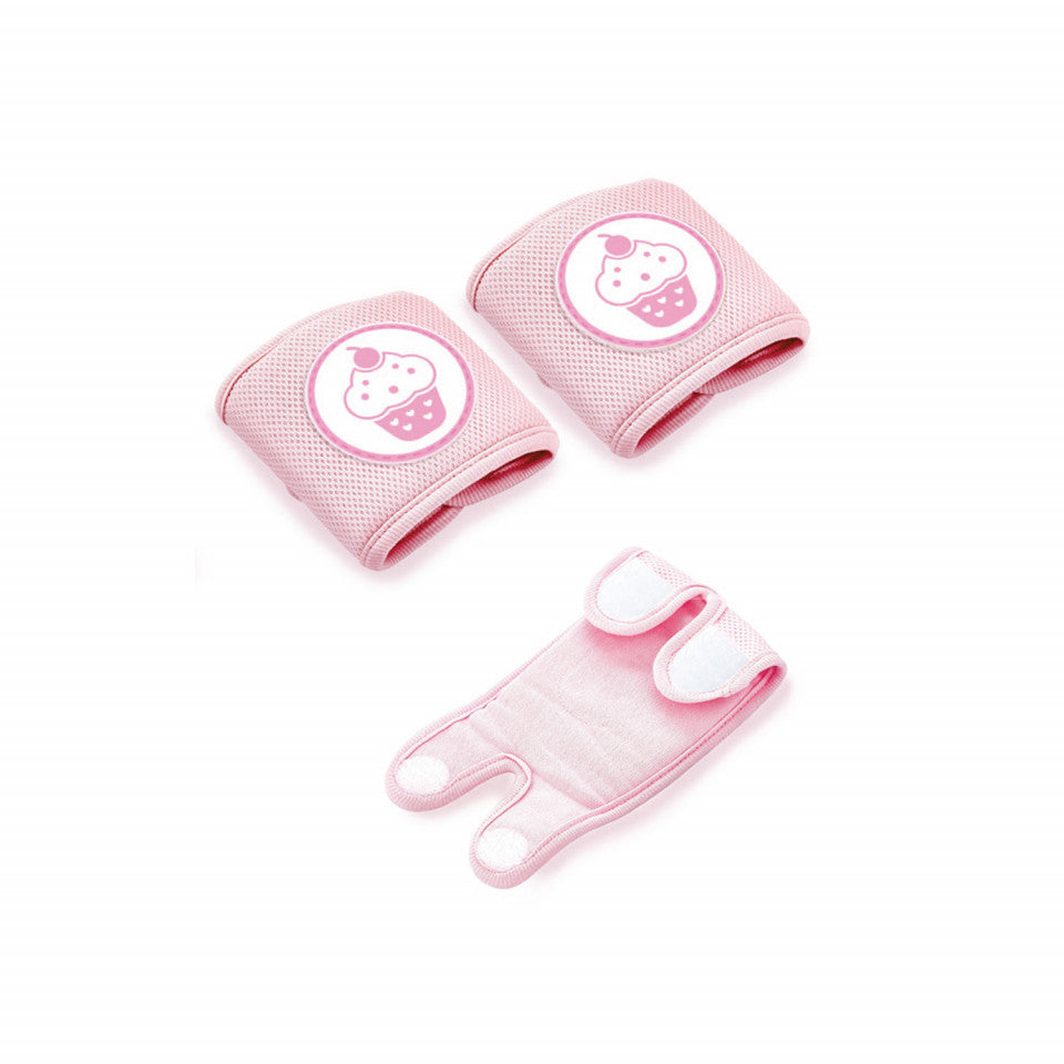 Genunchiere de protectie pentru bebelusi BabyJem Cupcake