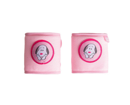 Genunchiere de protectie pentru bebelusi BabyJem, Roz