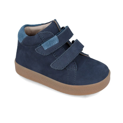 Ghete copii, piele naturala, bleumarin, Garvalin