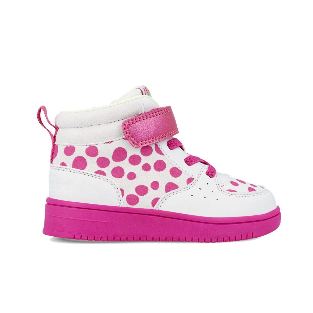 Ghetute pentru fetite cu buline, Agatha Ruiz De La Prada, alb -