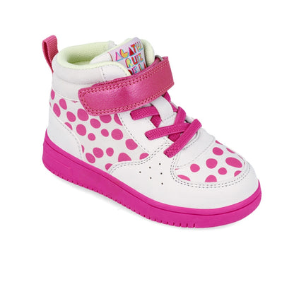 Ghetute pentru fetite cu buline, Agatha Ruiz De La Prada, alb -