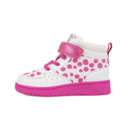 Ghetute pentru fetite cu buline, Agatha Ruiz De La Prada, alb -