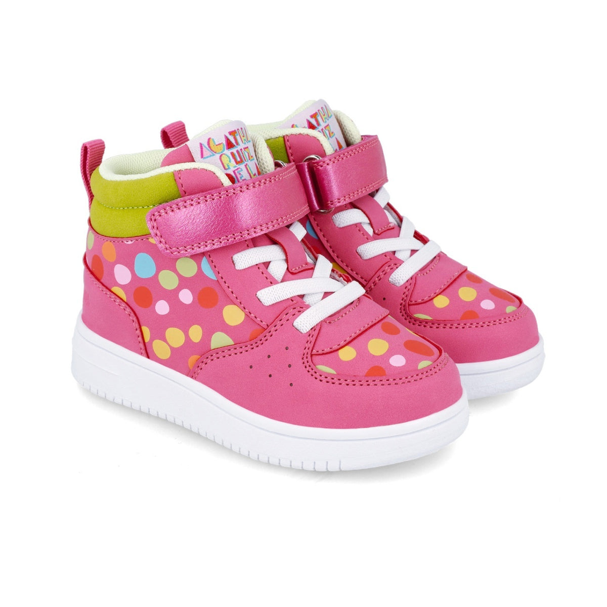 Ghetute pentru fetite cu buline, Agatha Ruiz De La Prada, Roz -