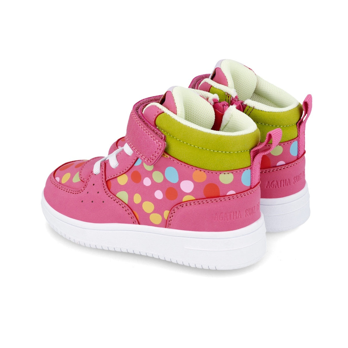 Ghetute pentru fetite cu buline, Agatha Ruiz De La Prada, Roz -