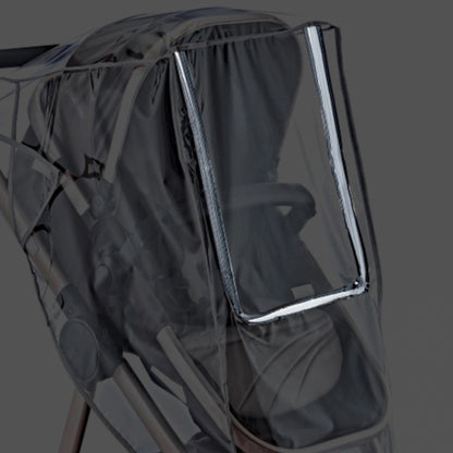 Husa de ploaie universala cu fereastra si banda reflectorizanta BabyJem